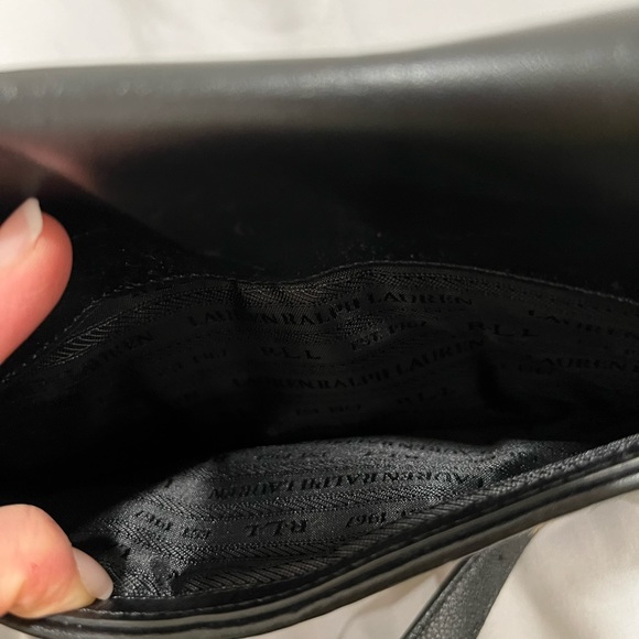 Polo Ralph Lauren Leopard Clutch with Shoulder Strap - Picture 8 of 11